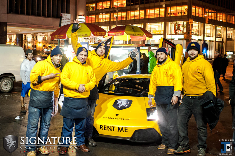 Illustration for article titled The Lamborghini Murcielago LP640 And The Best Halal Cart In NYC